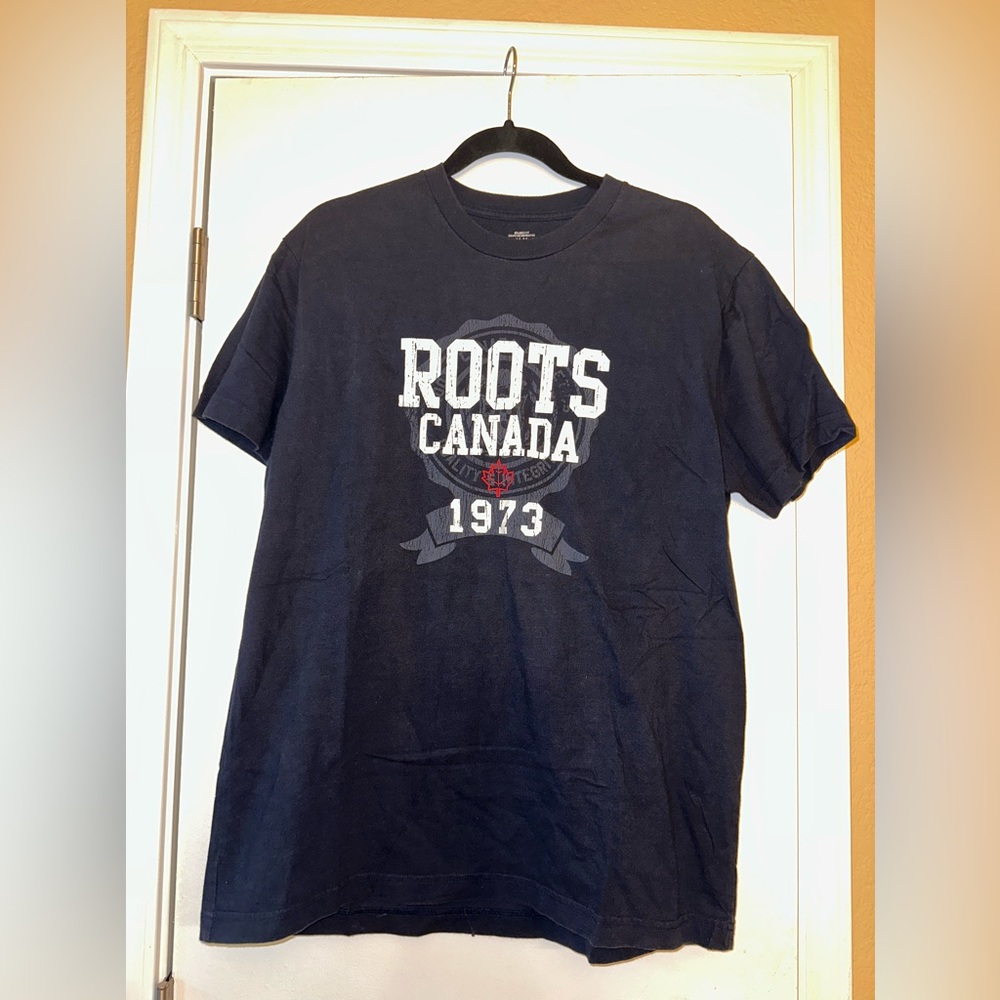 Roots Canada navy shirt